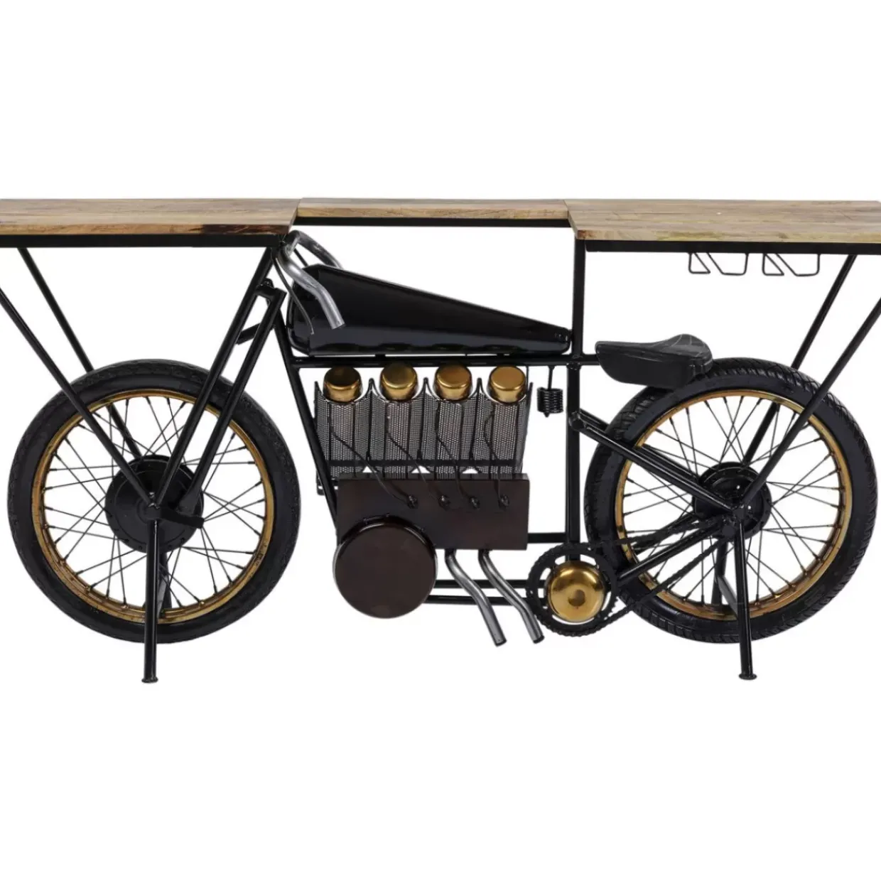 Konsole Motorbike Schwarz