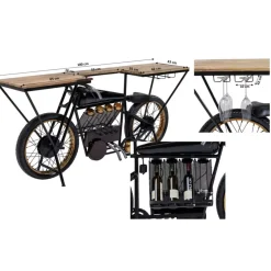 Konsole Motorbike Schwarz