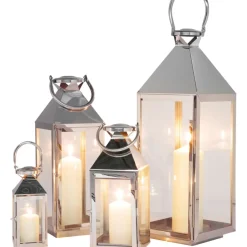 Laterne Giardino Silver (4/Set)