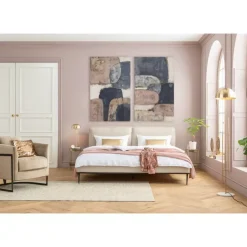 Leinwandbild Art Ovals 90X120Cm