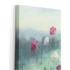 Leinwandbild Pastell Flowers 120X120Cm