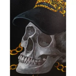 Leinwandbild Skull Gang 90X120