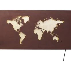 Leuchtdekoration Map Led