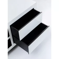 Lowboard Luxury Push Weiss 140X50Cm