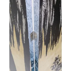 Paravent Triptychon Wave Vs Palms 120X180Cm