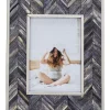 Rahmen Chevron Grau 13X18