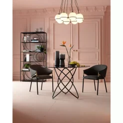 Regal Circle Schwarz 100X200Cm