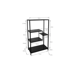 Regal Loft Schwarz 100X60