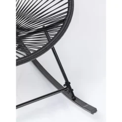 Schaukelstuhl Acapulco Schwarz