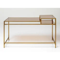 Schreibtisch Loft Gold 134X60Cm