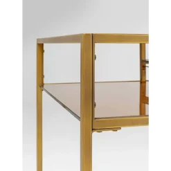 Schreibtisch Loft Gold 134X60Cm