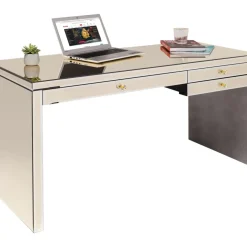 Schreibtisch Luxury Champagne 140X60Cm