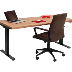 Schreibtisch Office Harmony Schwarz 180X90