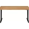 Schreibtisch Office Jackie Eiche Schwarz 160X80