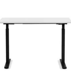 Schreibtisch Office Smart Schwarz Weis 140X60