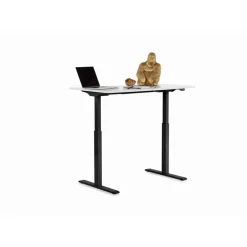 Schreibtisch Office Smart Schwarz Weis 140X60
