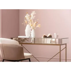 Schreibtisch Soran Gold 120X50Cm