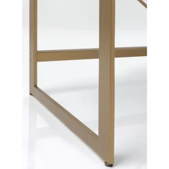 Schreibtisch Soran Gold 120X50Cm