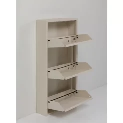 Schuhkipper Caruso 3-Er Creme