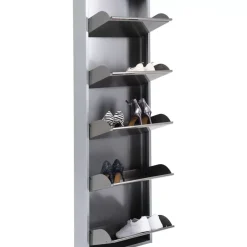 Schuhkipper Caruso 5-Er Silber/Geflext