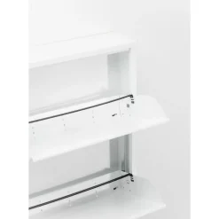 Schuhkipper Caruso 3-Er Weiss