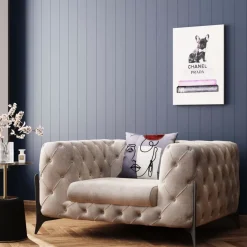 Sessel Bellissima Velvet Beige 120Cm