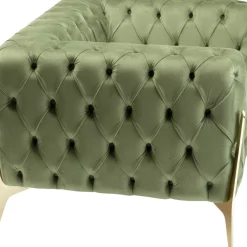 Sessel Bellissima Velvet Grun 120Cm