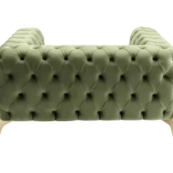 Sessel Bellissima Velvet Grun 120Cm