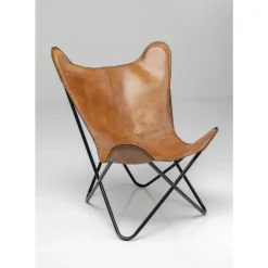 Sessel California Leder Braun