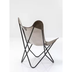 Sessel California Leder Dunkelbraun