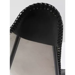 Sessel California Leder Schwarz