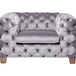 Sessel Desire Silbergrau