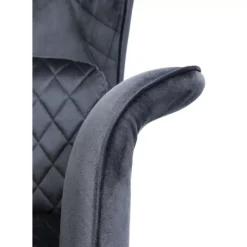 Sessel Tudor Velvet Schwarz
