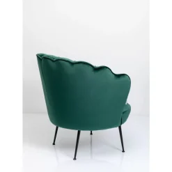 Sessel Water Lily Black Dunkelgrun