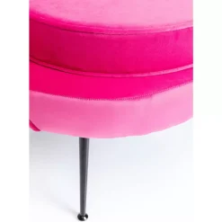 Sessel Water Lily Black Pink