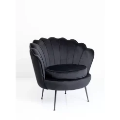 Sessel Water Lily Black Schwarz