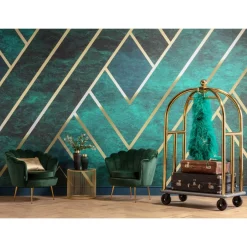 Sessel Water Lily Dunkel Grun