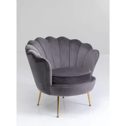 Sessel Water Lily Grau