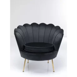 Sessel Water Lily Schwarz