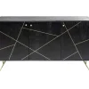 Sideboard Gold Vein 3 Turig 145X82Cm