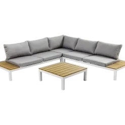 Sitzgruppe Holiday Weiss (4-Tlg.)