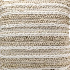 Sitzkissen Loop Knit Beige 60X60Cm