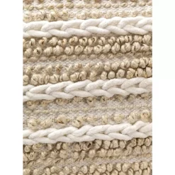 Sitzkissen Loop Knit Beige 60X60Cm