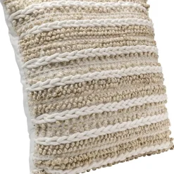 Sitzkissen Loop Knit Beige 60X60Cm