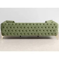 Sofa Bellissima 3-Sitzer Grun 240Cm