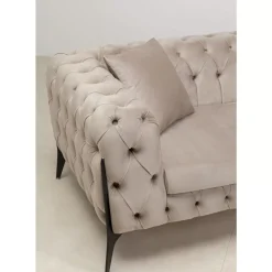 Sofa Bellissima 2-Sitzer Velvet Beige 200Cm