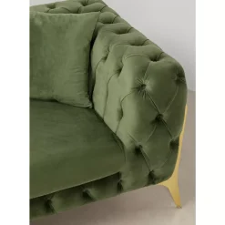 Sofa Bellissima 2-Sitzer Velvet Grun 200Cm