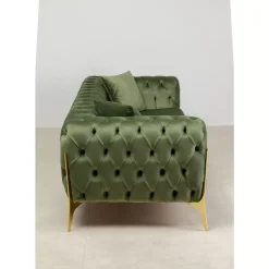 Sofa Bellissima 2-Sitzer Velvet Grun 200Cm