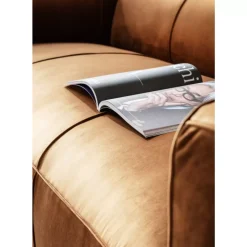 Sofa Cubetto 3-Sitzer Velvet Braun