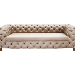Sofa Desire 3-Sitzer Velvet Ecru